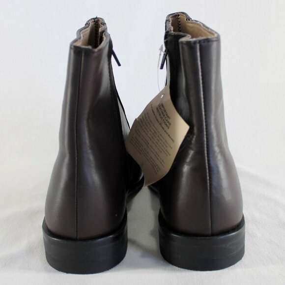 Executive Imperials Leather Dress Boots Mens Size 12 E Brown Zip Up Ankle 910 main image 7